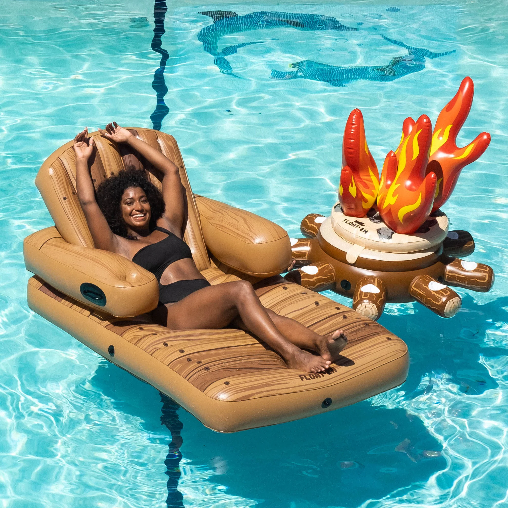 Adirondack Lounge Chair - Adult Swimming Pool Lounger - Image 6