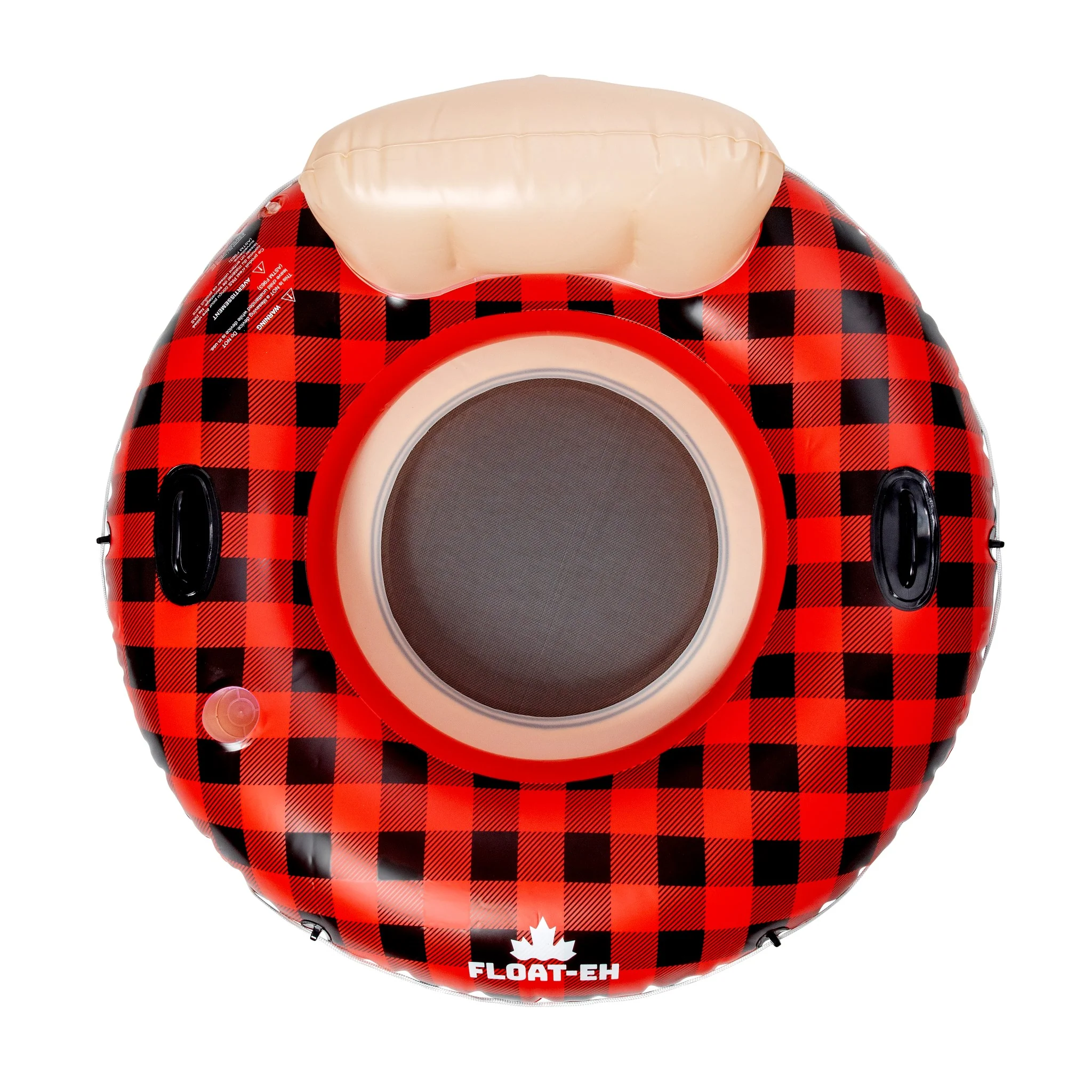 The Plaid River Tube - Adult River Swimming Float - Image 2