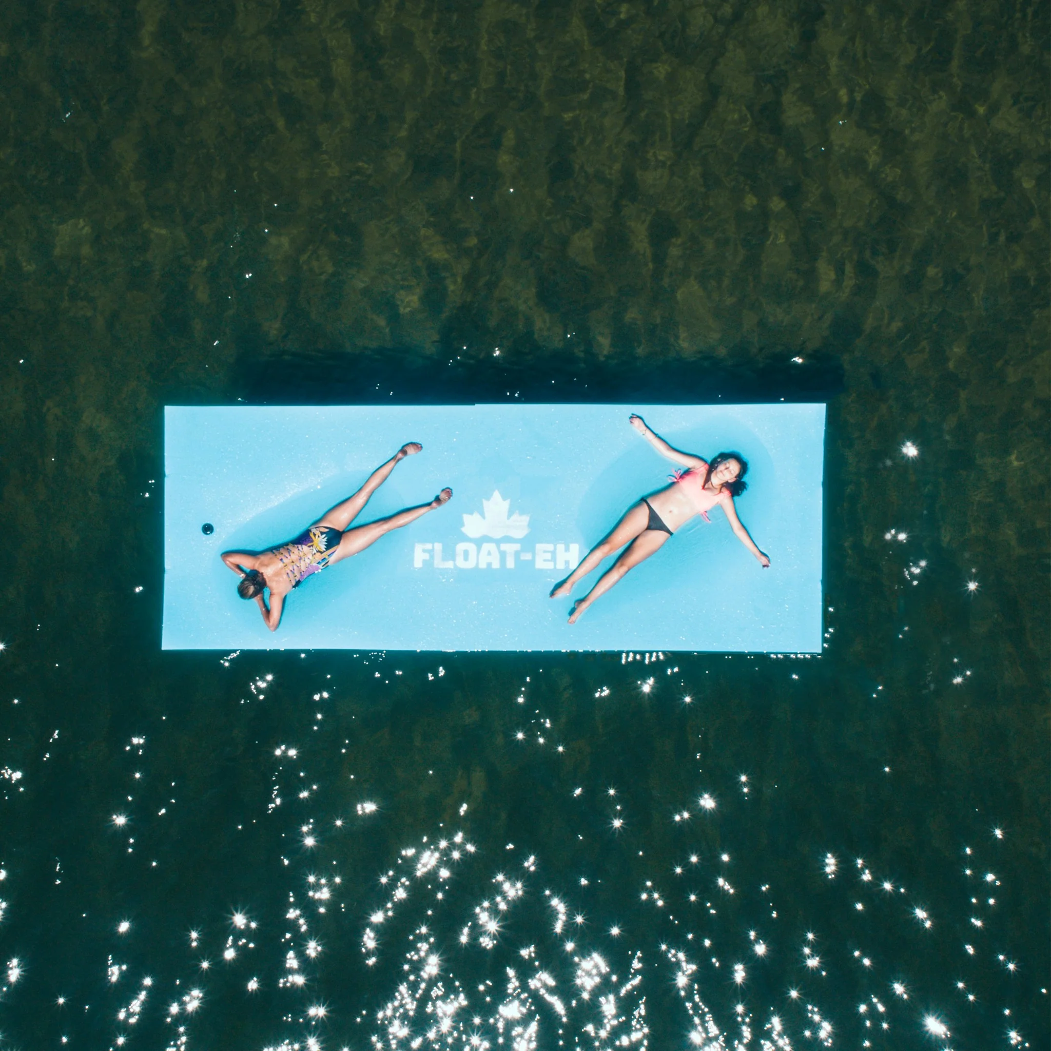Float-Eh Large Floating Water Mat (13.5' x 6' x 1.4") - Image 9