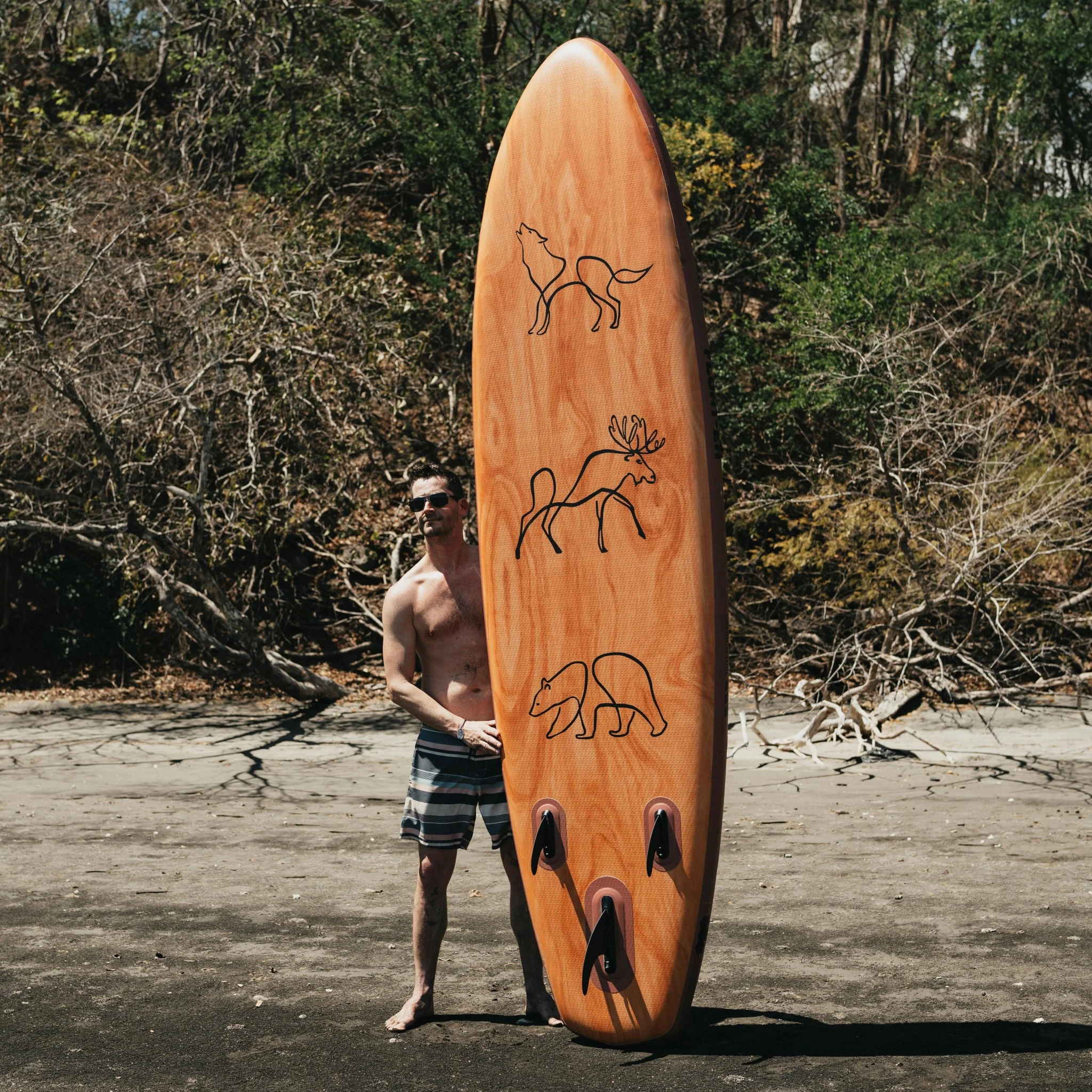 The Woodlander Board - Inflatable 10'6 All-Around Paddle Board - Image 8